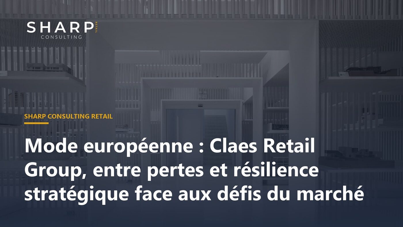 Magasin de mode moderne, clients, stratégie d'adaptation face aux défis économiques.