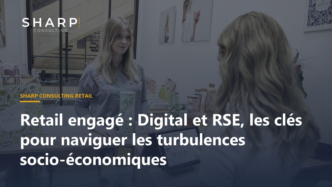 Commerce engagé, transformation digitale, RSE, résilience, expérience client, retail park.