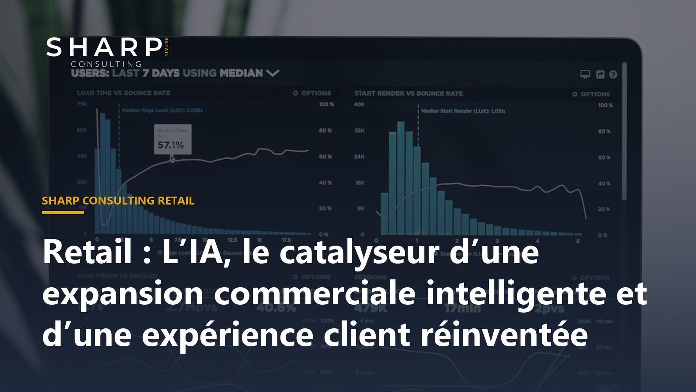 Intelligence artificielle transformant l'expérience client et l'expansion commerciale du retail.